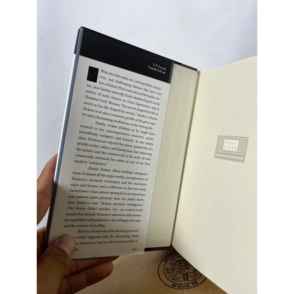Charles Dickens by Jane Smiley Penguin‎ Lives Hardcover Biography 0670030775
